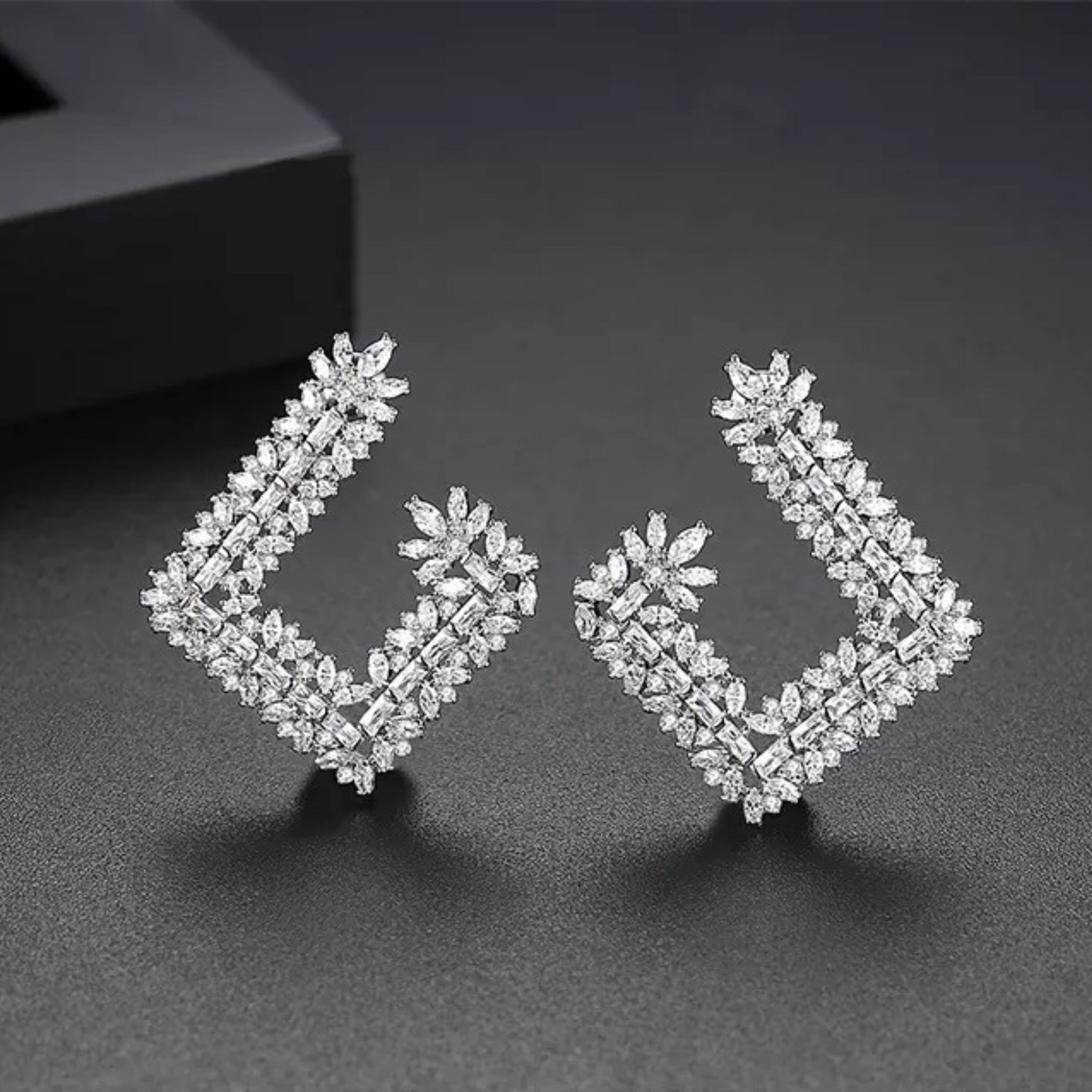 Luxe Chevron Earrings