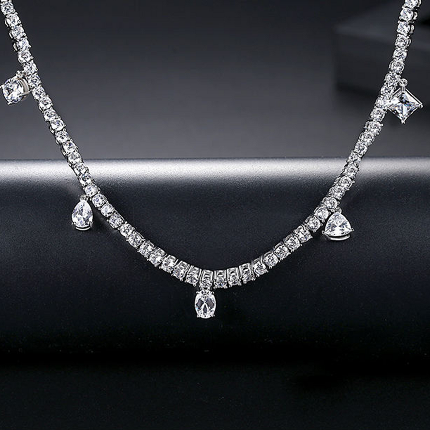Jewel Drop Necklace