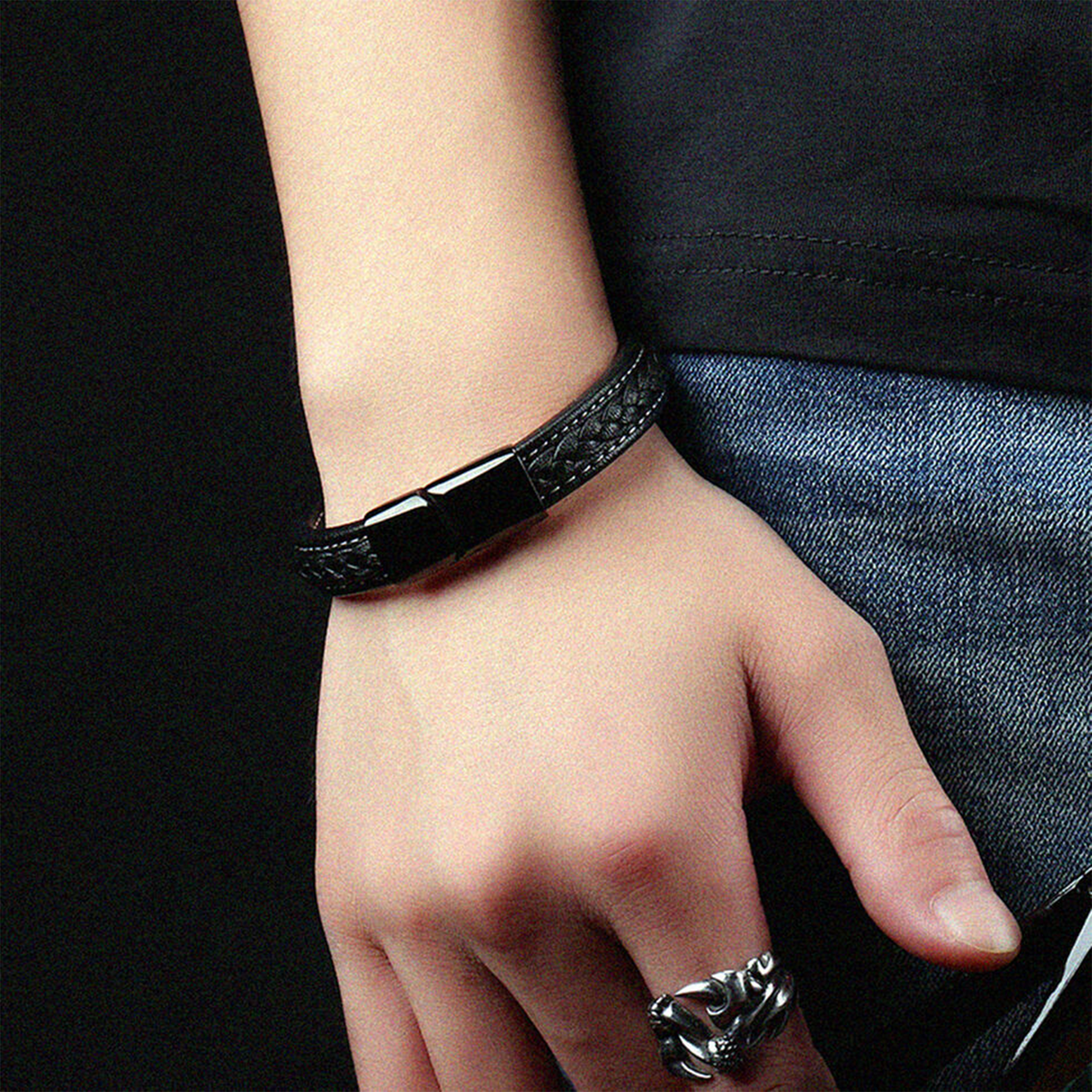 Shadow Stitch Bracelet