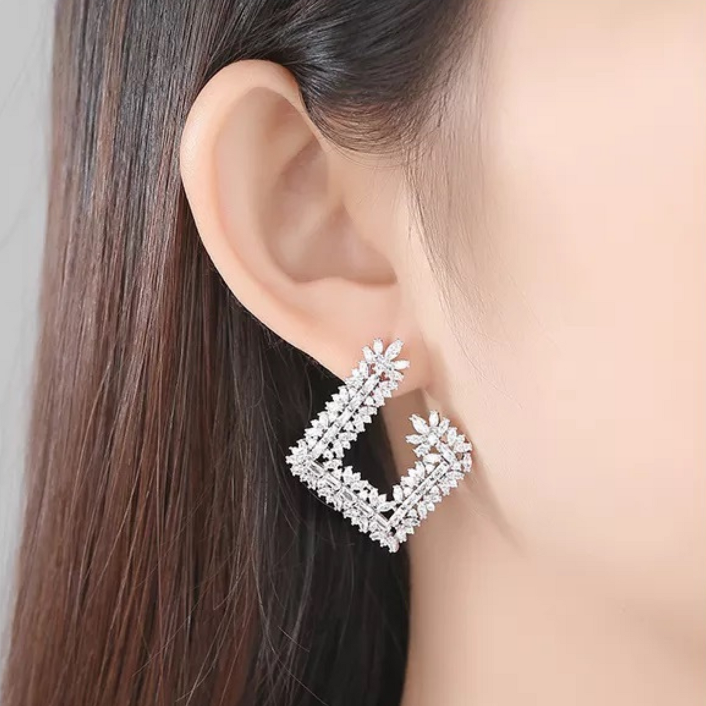 Luxe Chevron Earrings