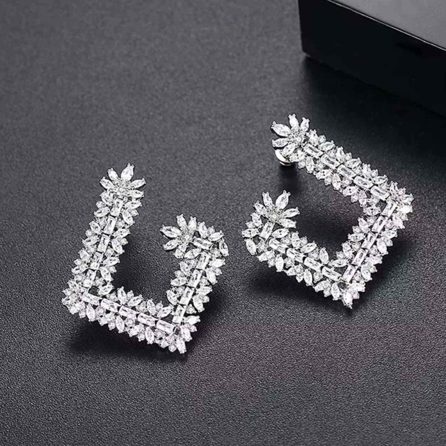 Luxe Chevron Earrings