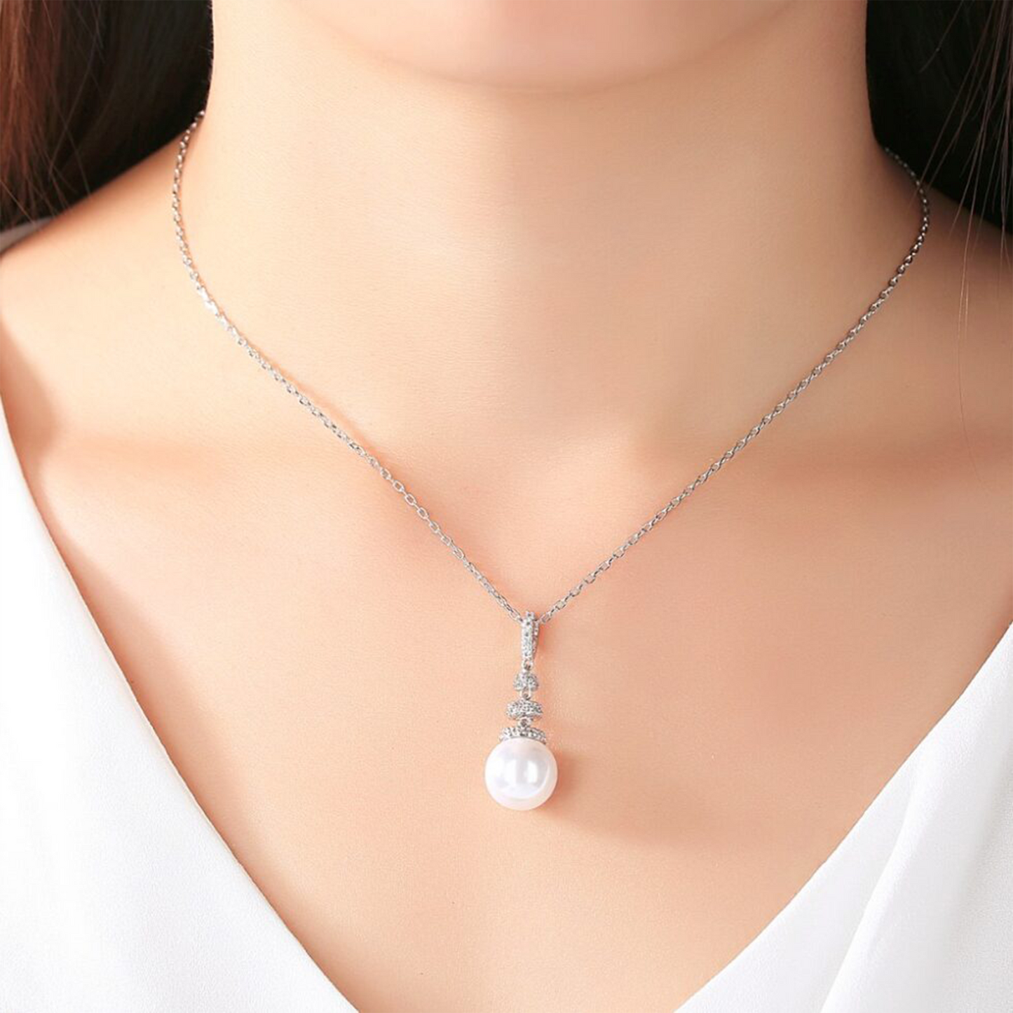 Snow Drop Necklace