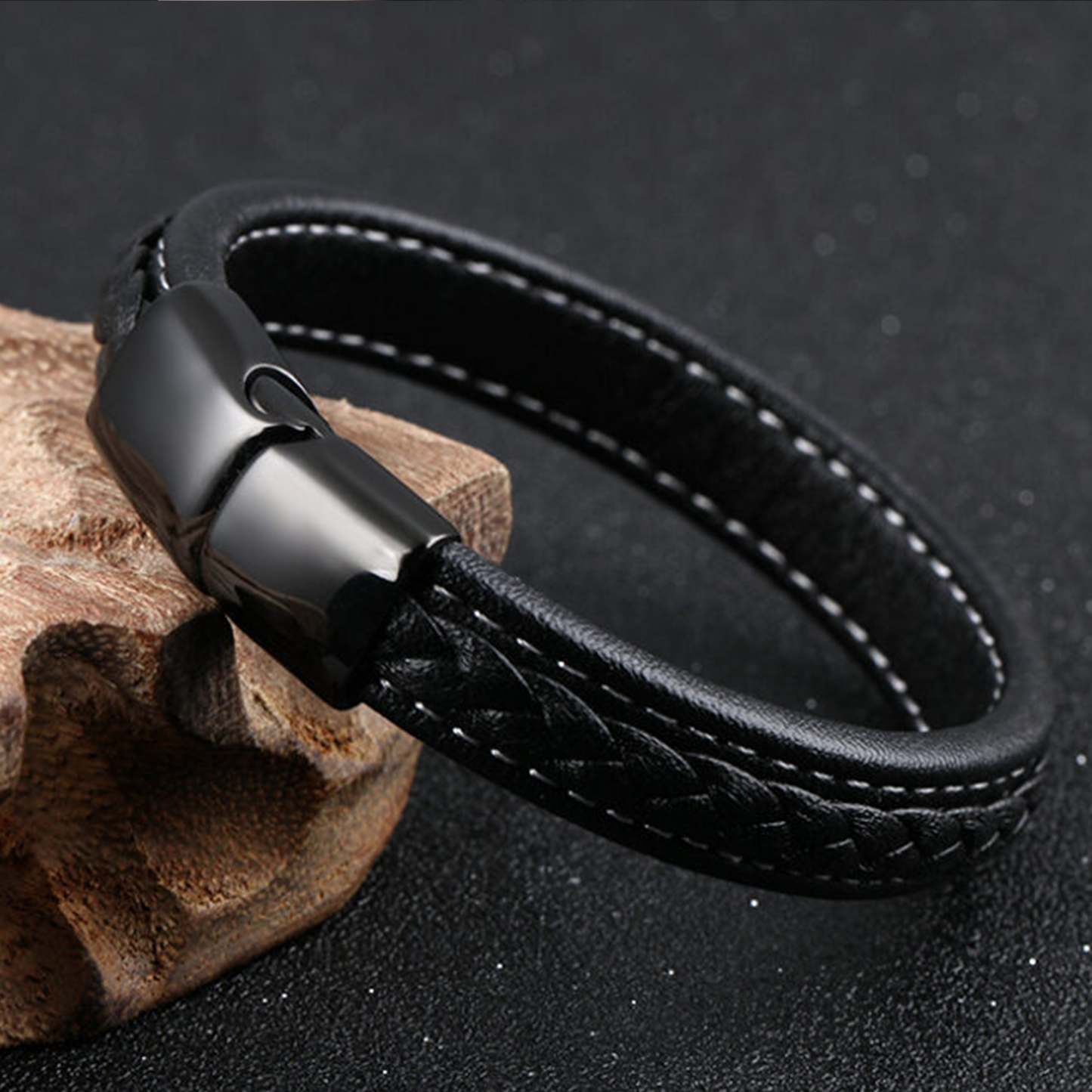 Shadow Stitch Bracelet