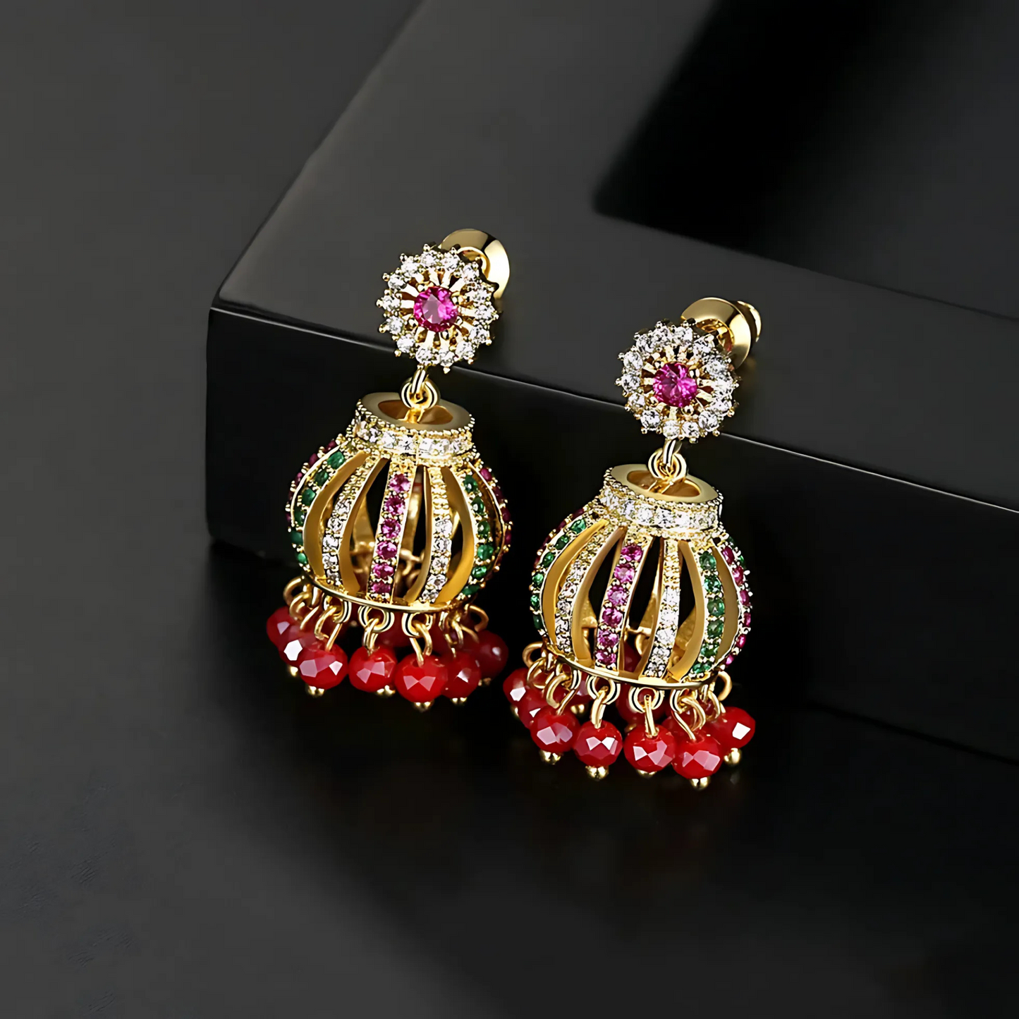 Meera Jhumka Earrings