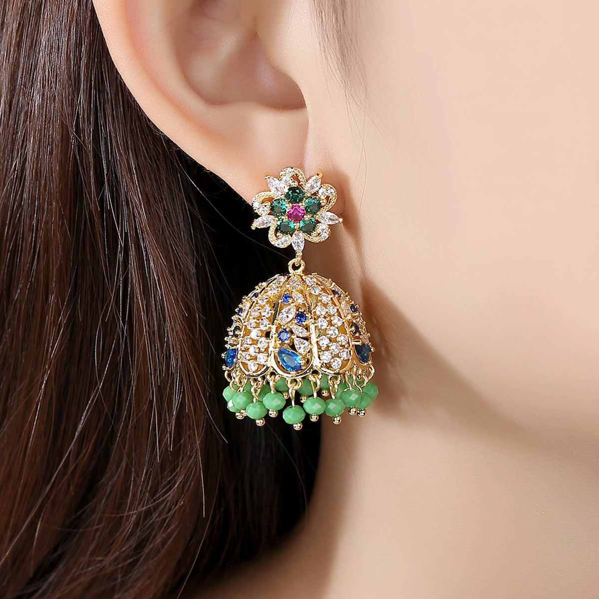 Anaya Jhumka Earrings