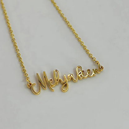 Customised Name Necklace - (Font 34)