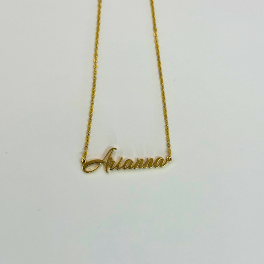 Customised Name Necklace - (Font 35)