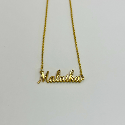 Customised Name Necklace - (Font 28)