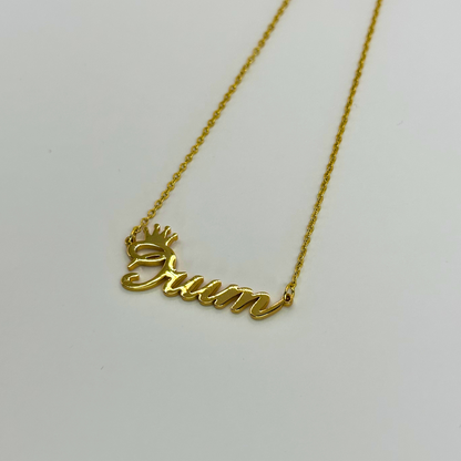 Customised Name Necklace - (Font 15)