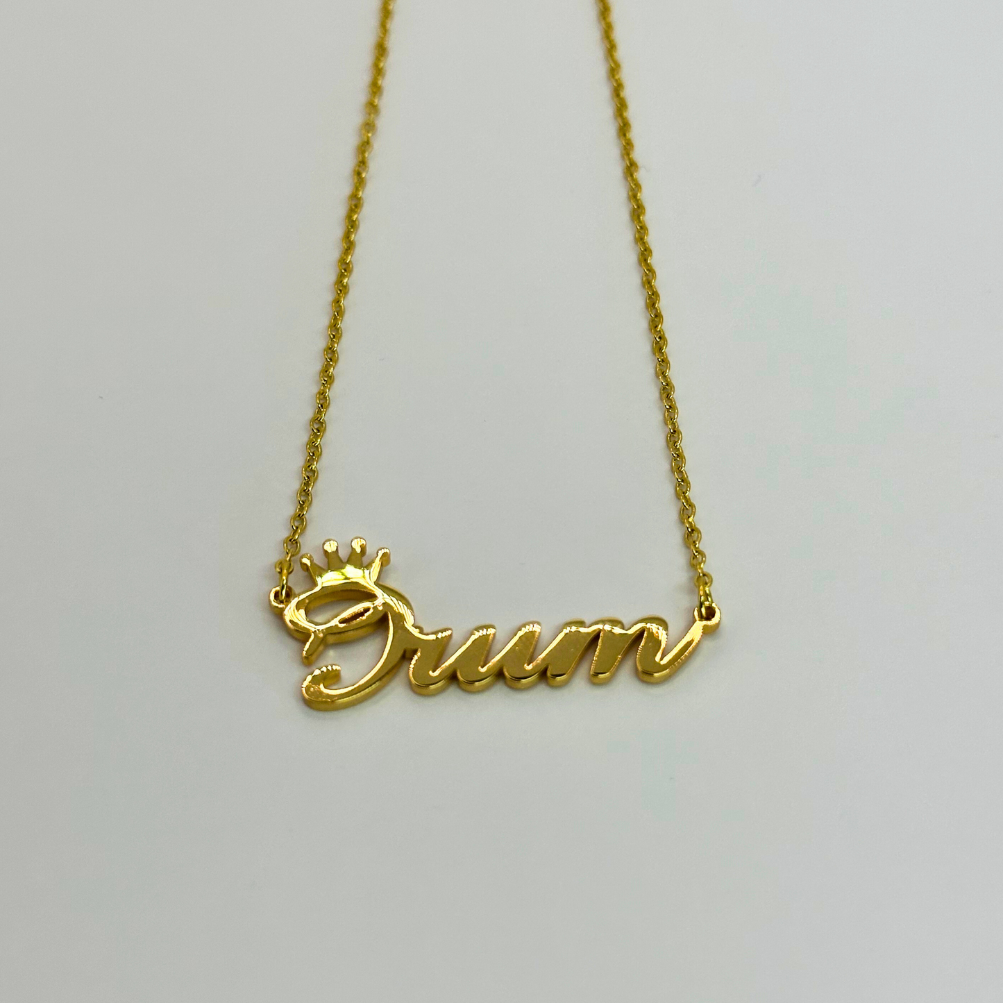 Customised Name Necklace - (Font 15)