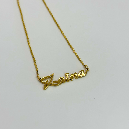 Customised Name Necklace - (Font 14)