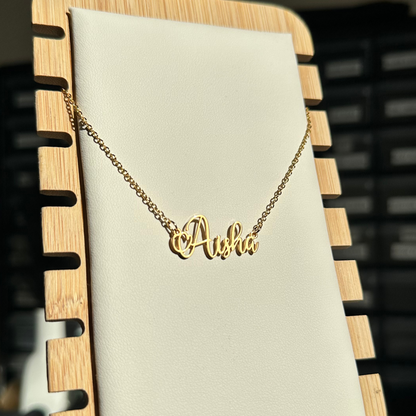 Customised Name Necklace - (Font 27)