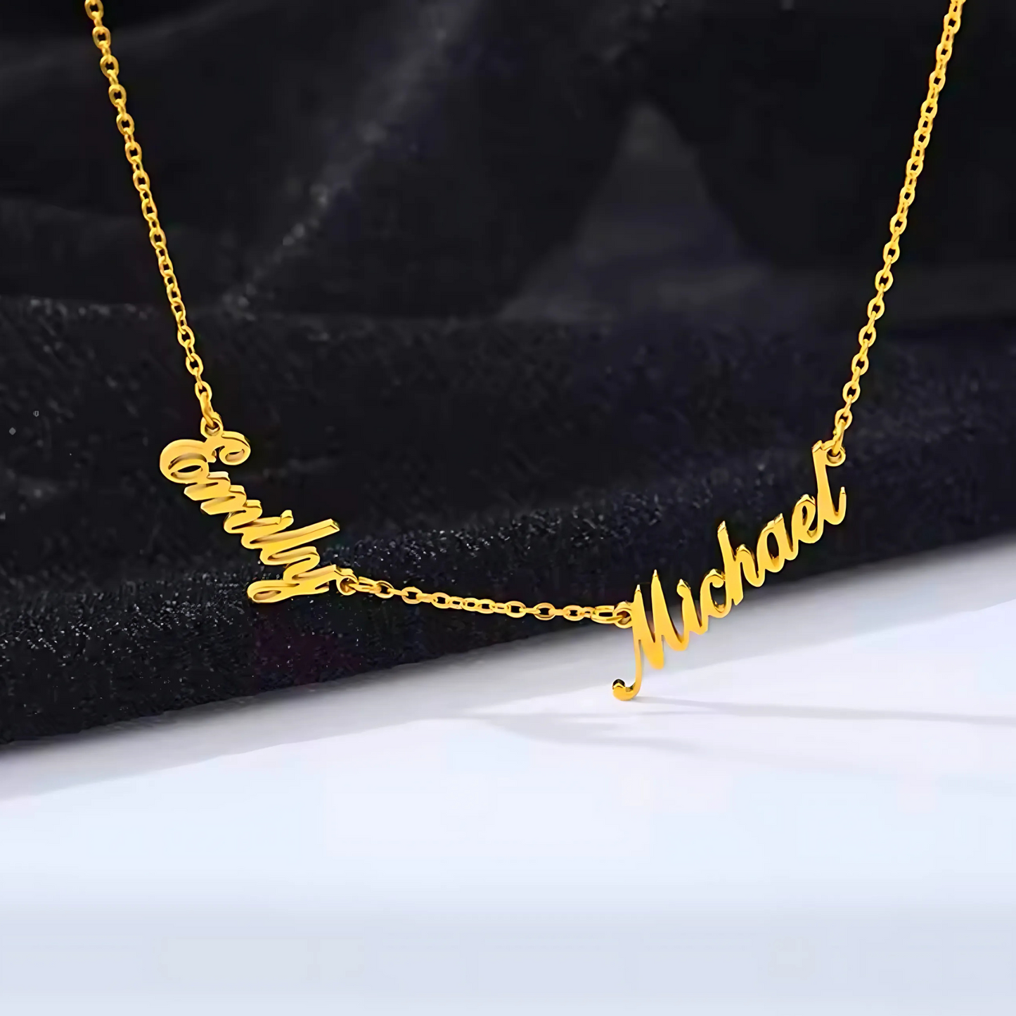 Customised Two Name Necklace