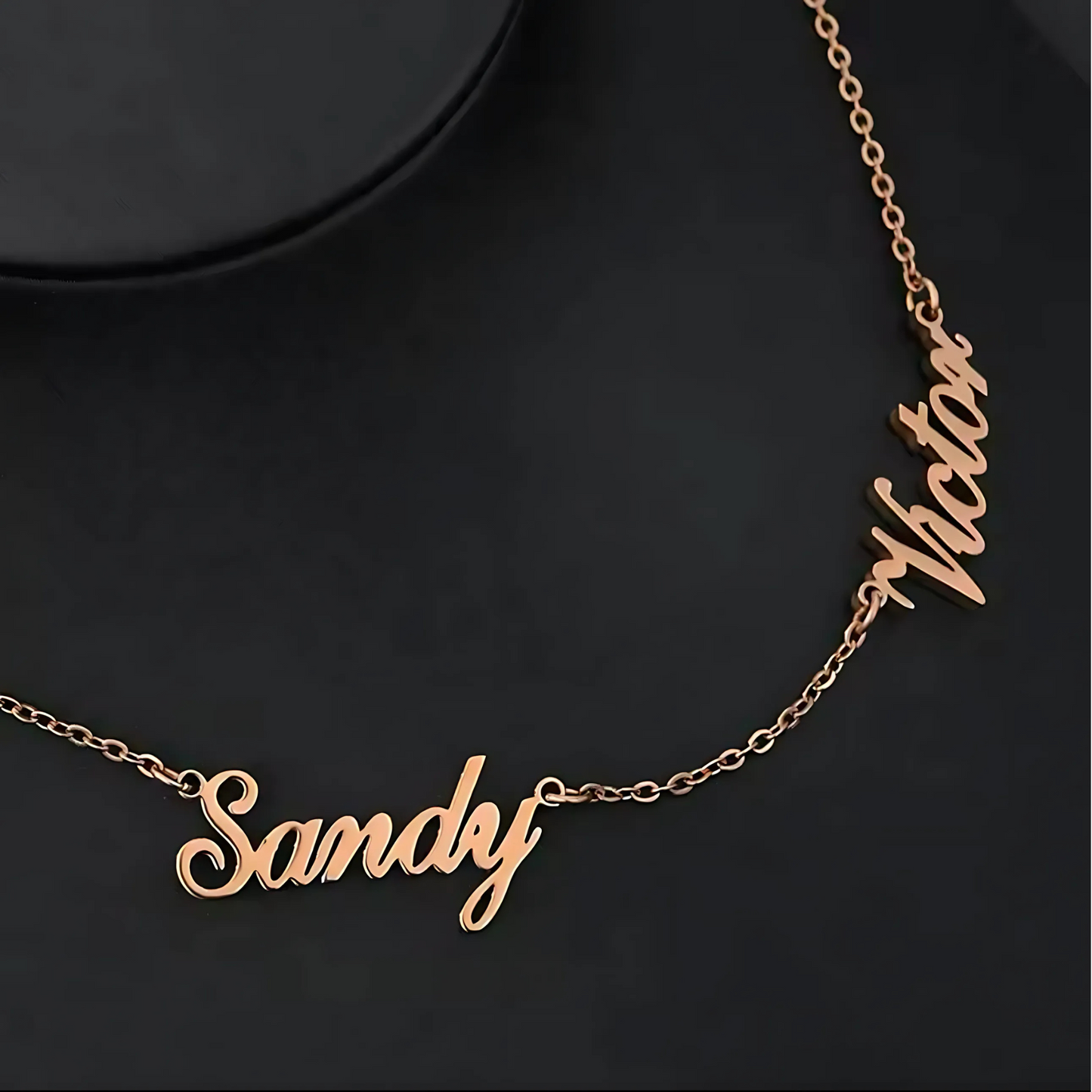 Customised Two Name Necklace