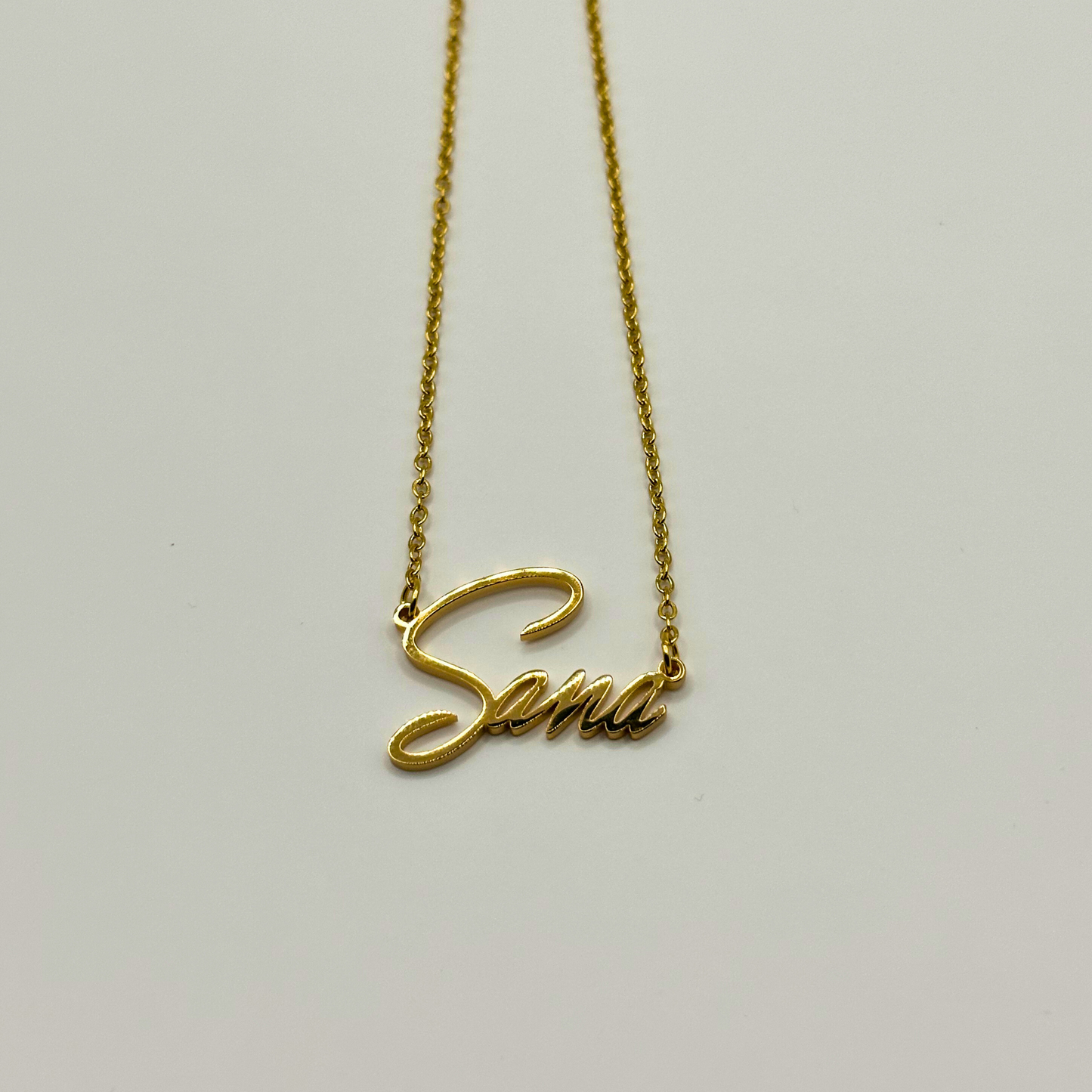 Customised Name Necklace - (Font 21)