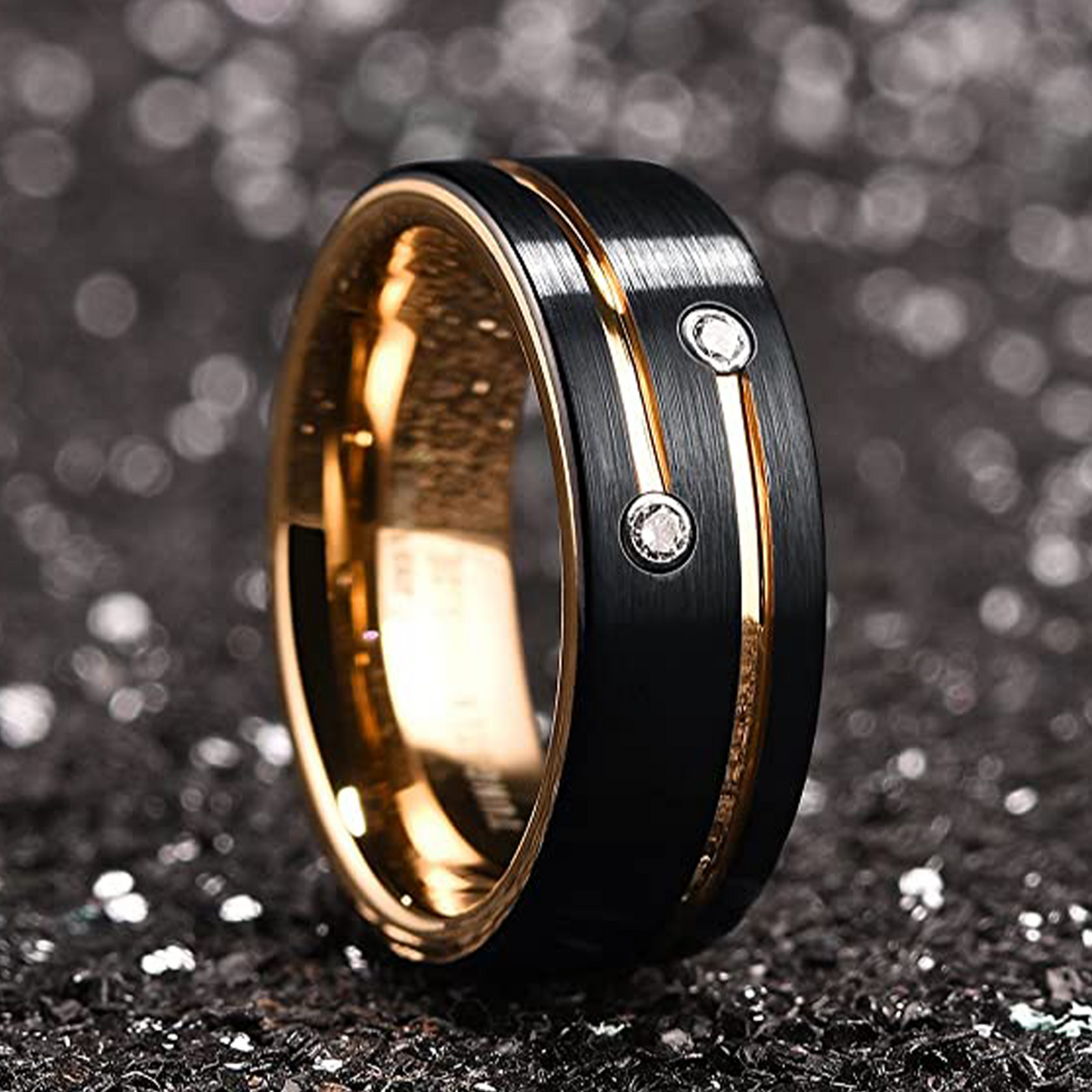 Ebony Elegance Ring