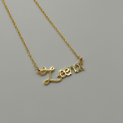 Customised Name Necklace - (Font 26)