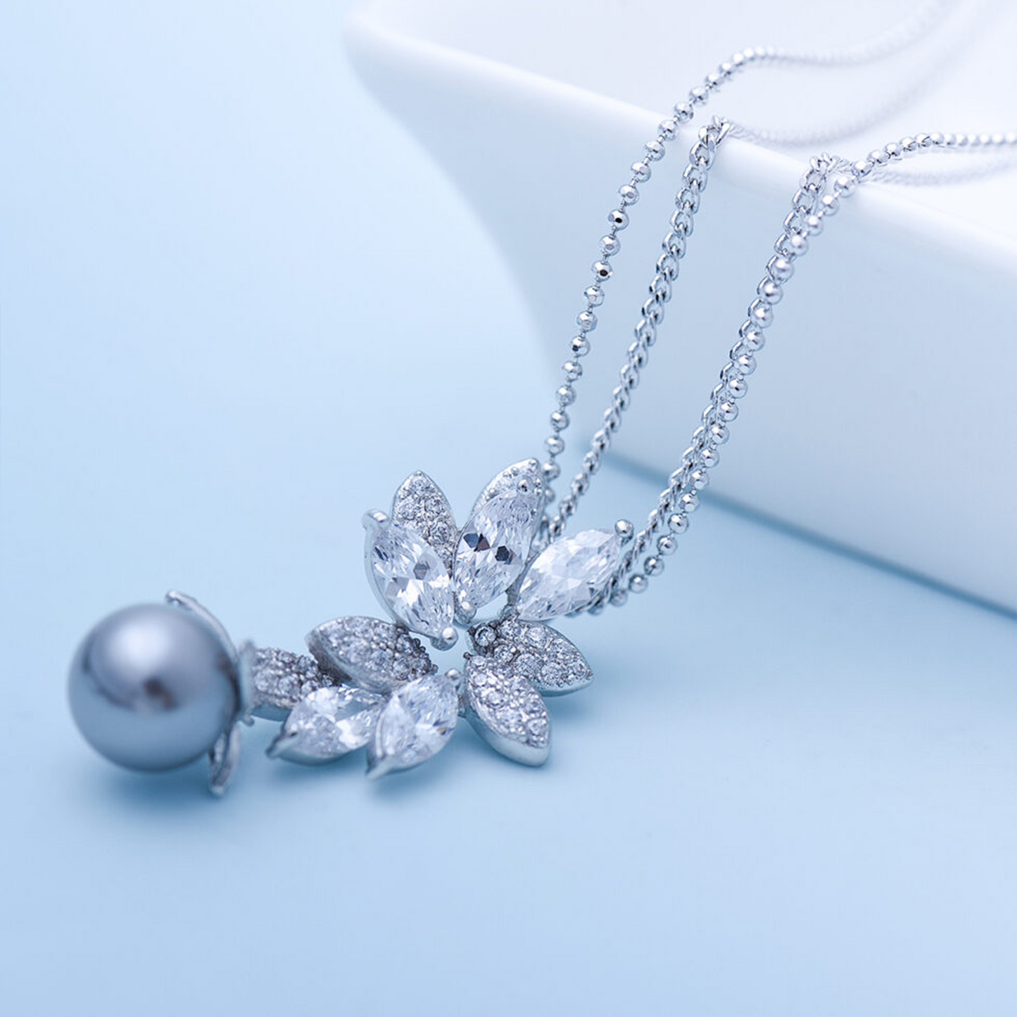 Pearl Blossom Necklace