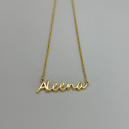 Customised Name Necklace - (Font 10)