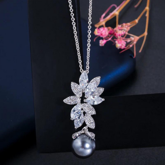 Pearl Blossom Necklace