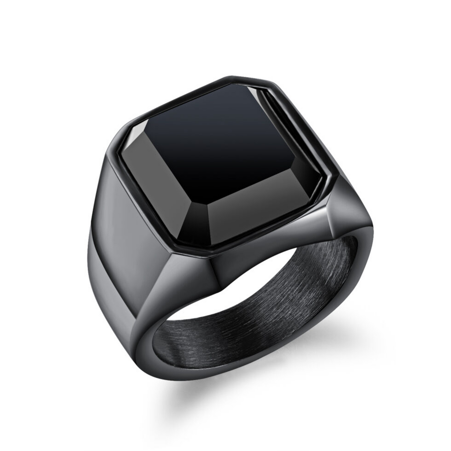 Noir Crown Ring